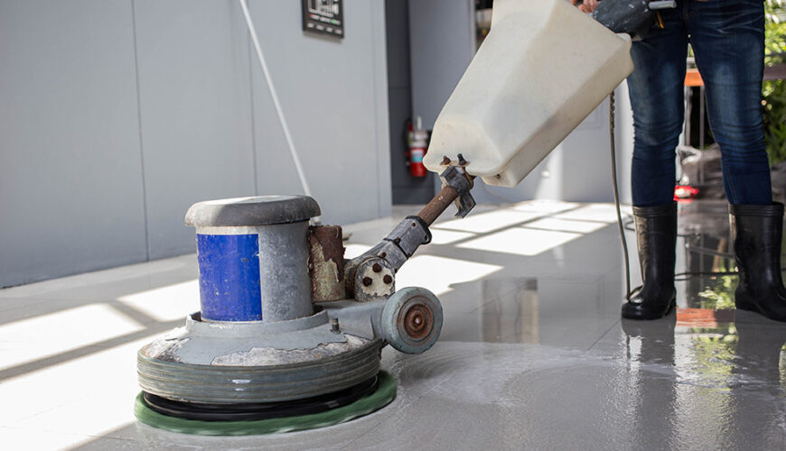 Massachusetts floor stripping machine