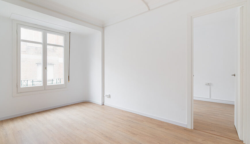 empty house after professional move out cleaning completed